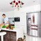 Christmas Fridge Handle Covers - Santa & Snowman Kitchen Decor, Set of 6